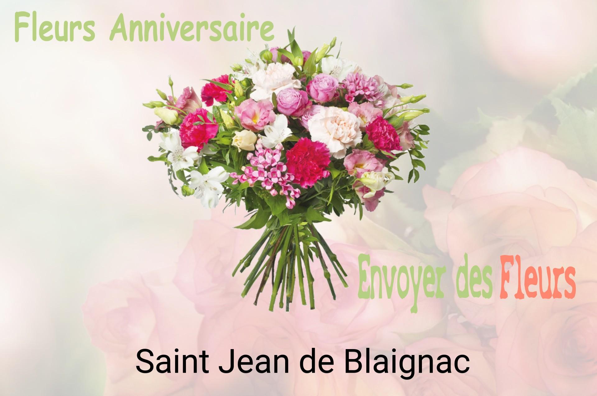 Bouquet de fleurs d’anniversaire livré à Saint-Jean-de-Blaignac